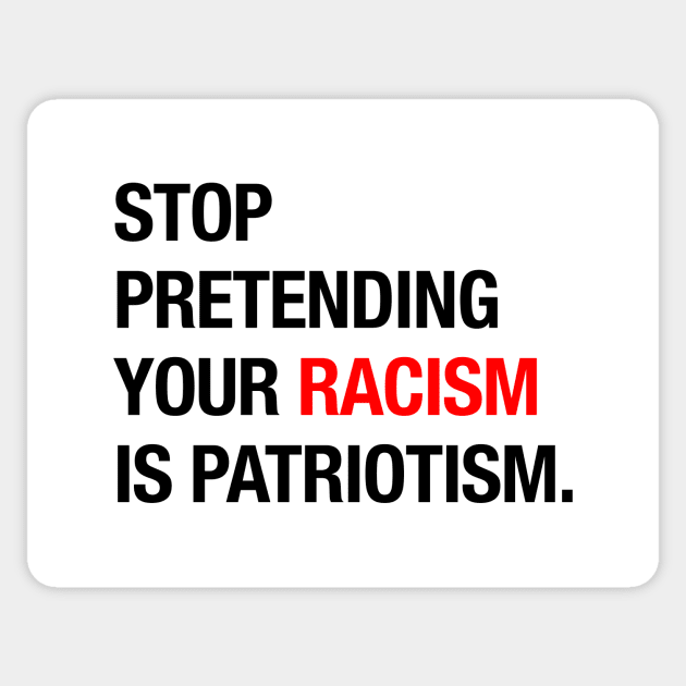 Stop Racism Sticker by OrtegaSG